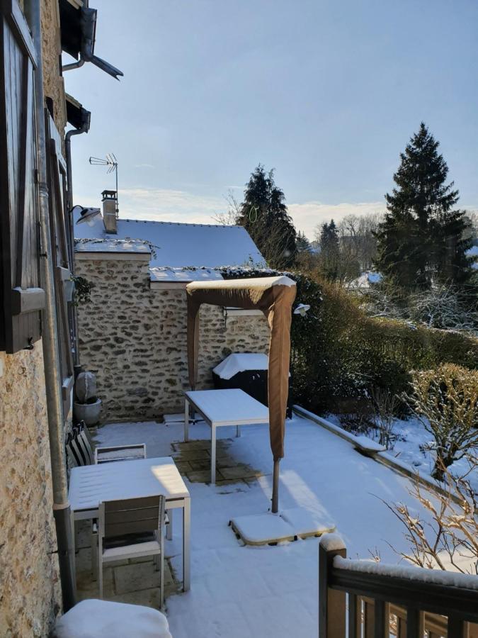 La Maison Du Fargis Auffargis Bagian luar foto